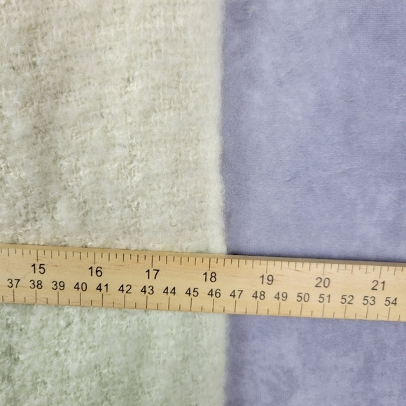 Free People Homecoming plaid blanket scarf One size 70"×18" - Picture 10 of 10